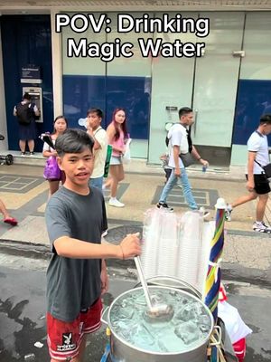 I DRANK MAGIC WATER