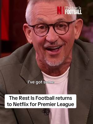 See you in August 😜 The Rest Is Football will return to Netflix for the 2026/27 Premier League season!