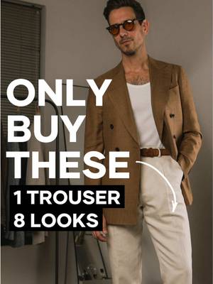 If you're looking for the perfect pair of summer trousers, this might be it. Today I'm styling one pair of cream single-pleated trousers in eight timeless outfits inspired by classic menswear. From loafers and linen shirts to tailoring and knitwear, these are versatile combinations you can wear all summer. Whether you're building a capsule wardrobe, love Ralph Lauren style, or simply want effortless men's fashion inspiration, these outfits will never go out of style. #MensFashion #MensStyle #SummerStyle #ClassicMenswear #oldmoneystyle 