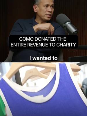@comofootball1907 put streetwear brand @rhudedesigns on their jersey instead of a sponsor.   Priced at 275 euros, nearly three times the usual cost.   Sold out in under a week.   The next drop sold even more, with every euro going to a childhood leukemia foundation.   #como1907 #rhude #serieA #football