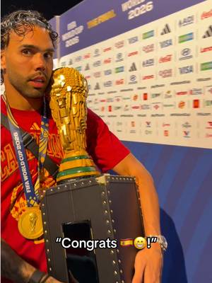 Congrats Spain 🇪🇸🏆!!!  @FIFA World Cup #FIFAWorldCup #FIFATikTokCreator 