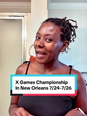 Plot twist: my toddler might be the reason I end up at X Games this weekend. 😂 He’s been talking about skateboards nonstop, so now I’m thinking… why not? Anyone else love following their kids’ random interests just to see where they lead? If you’re looking for weekend plans in New Orleans, X Games Championship is happening at the Caesars Superdome. 🎟️ Use code XGMODE for 25% off eligible 3-Day GA + Sports & Music packages. @X Games @New Orleans Social Hub 🍸 #fyp #neworleans #XGames #mommyandme #sondate 