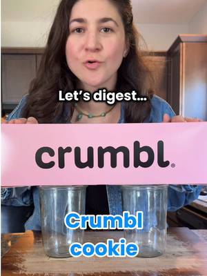 Bloat before the beach? We don’t know her.  Digestive Enzymes break down proteins, fats, dairy and carbs so you can actually get excited when the Crumbl lineup drops. <3  ** For demonstration purposes only  #crumblreview crumbl digestion 