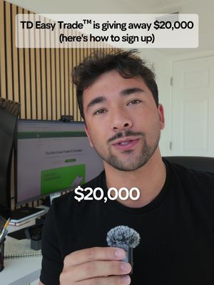 TD Easy Trade™ is giving away $20,000 to 12 Canadians - Here’s how to enter the TD Easy Trade Win it and Trade it contest (it’s free)👇 1. Download TD Easy Trade and open a free account 2. Grab your account number - scroll down on the home page, it’s right under your account type 3. Go to td.com/easytradecontest and enter your name, email, and account number Contest closes July 31 -  don’t wait.  12 winners will get $20,000 invested in the ETF of their choice - or swap it for one of these wild prizes (Creator Tech Bundle, home gym, precious metals, and more)! Let me know in the comments: would you take the $20K ETF or swap it for a prize? 👇 @TD Canada #sponsoredbytd