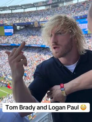 TB12 and Logan Paul at the World Cup. 😅😳 @Michael Rubin #worldcup #loganpaul #tombrady #spain #futbol 