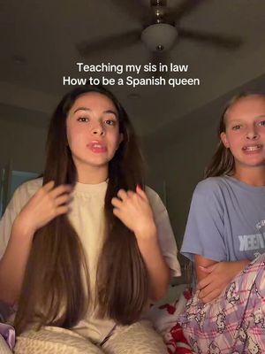 Spanish queen 😭  #fyp #sister #funny #michellepaz #foryoupage 