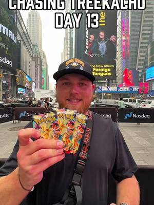 Ripping packs at Times Square  #pokemon #goodgood #trending  @BinoBaseCard 