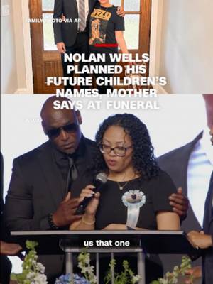 Nolan Wells’ mother and father, Christine and Elmore Wonsley, spoke at their son’s funeral in Ocean Springs, Mississippi Monday, asking mourners to “keep Nolan’s memory alive.” Christine Wonsley also revealed that her son had planned his future children’s names.  The 18-year-old Mississippi football player’s death after a July 4 boat trip remains under investigation.