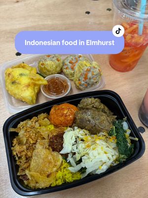 Came for Elmhurst Day - stayed for the Indonesian Food Bazaar ❤️ @Christina Young  #indonesianfood #queenseats #elmhurstqueens #supportsmallbusiness #queensny