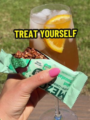 caught prioritizing my happiness (and snacks) again ✨☺️ #mezcla #proteintreat #proteinsnack #fyp 