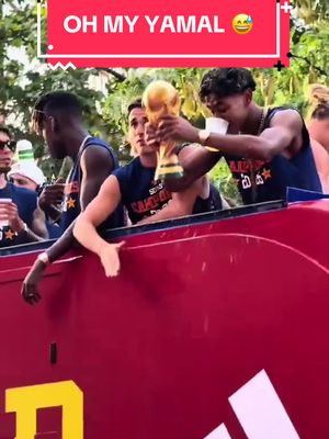 Looks like Lamine Yamal didn't quite think that one through! 😅🥤 (via Yamalgalaxy_19/X)
