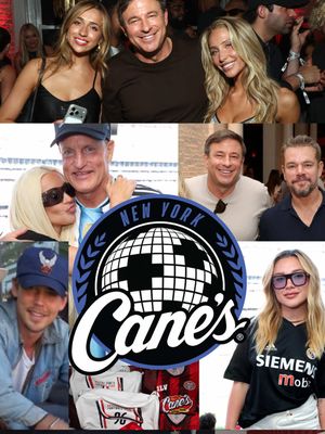 One last match. Kickin’ it with the Cane’s Crew! ⚽ 🏆  Matt Damon Austin Butler @tate mcrae @Alix Earle  @50 Cent  @Christina Aguilera  @Mike Tyson  Florence Pugh Kevin Durant @Marcello Hernandez  @Jessica Alba  Danny Ramirez @Metro Boomin Woody Harrelson Anna Kendrick Tracy Morgan @Adrien Brody  @gronk  @Camille Kostek  @Olivia Dunne  @Logan Paul  @Jake Paul  @mgk  Joe Burrow @Paul Wesley  Adria Arjona @Lindsey Vonn  Keegan-Michael Key @Baby Jo  Jack Hughes Danny McBride @Carlos Alcaraz 🧠❤️🥚🥚 