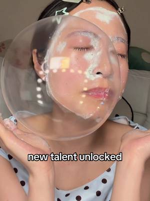 Cleanser bubbles don’t scare me anymore 🙈 Me trying to stay calm the entire time #skincareroutine #cleanser #bubble #koreanskincare #skincaretips 
