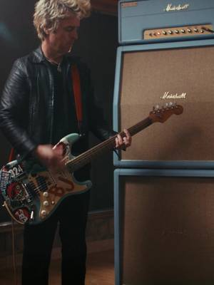 A collaboration made in punk rock paradise. ⚡️🩵 Designed with Billie Joe Armstrong, the 1959BJA is the first artist signature amp for the long-standing Marshall ambassador. Experience the raw, authentic punk rock tone inspired by the Dookie album and still used by the iconic @greenday frontman to this day. Watch now, only on our YouTube. Link in bio.