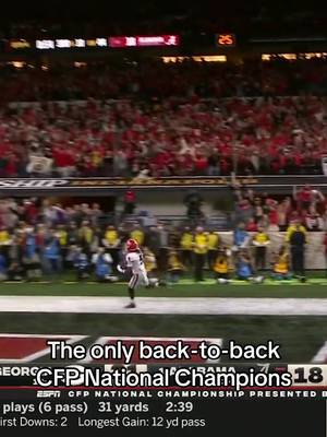 Sky cam view is insane of this play 🔥👏 #CFP #Georgia #Ringo #SEC 