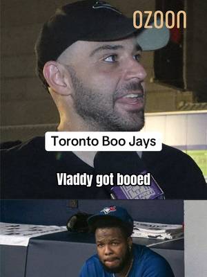 Vladdy got booed last night😬 Is this as bad as its been in recent memory for the Jays?  Fan Fidst Jays gamedays powered by @ozooncanada  🎤@Cole Whiston  #bluejays #tbrays #MLB #baseball #BrandPartner 