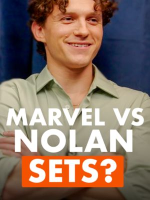 Tom Holland reveals the biggest difference between Marvel and Christopher Nolan sets Link in bio! #100Questions #TommyInnit #theodyssey #mattdamon #tomholland