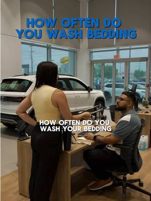 Asking our team how often they wash their bedding? 👀😂