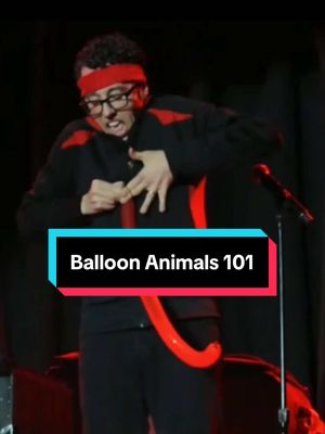 Balloon Animals 101🎈 #livecomedy #balloonartist #jonathanburns 