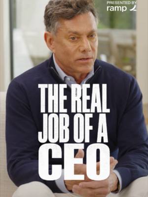 "No work gets done in the CEO's office."   Strauss Zelnick on what a CEO actually does:   "A good CEO needs to serve his or her team. No work gets done in the CEO's office.   So what do you really do? You agree on the mission, you set the strategy, you agree on the culture, and then you drive daily execution. But you're driving that daily execution through other people.  How do you do that? You have to motivate them. You have to stay informed so you know what's happening, and then you have to motivate them.  On the very rare occasion that a problem can't get solved below my level, you got to solve the problem. On the rare occasion that a decision about an approach or capital allocation isn't obvious or is above someone's approval level, it comes to me.   I'm not writing memos. I'm not doing Excel spreadsheets."