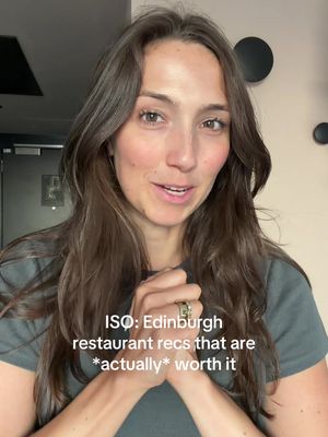 Who has an Edinburgh restaurant recommendation?! #solotravel #edinburgh 