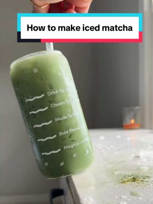 Follow for more matcha tips! 👍 #icedmatcha #matchatok #lifehacks @BeanThereBrewedThat 
