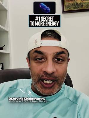 Your energy starts at the cellular level. Dr. Arvind breaks down what mitochondria do and why they're such an important part of the healthy aging conversation. Small cells. Big impact. #HealthyAging #Mitochondria #Longevity #Science