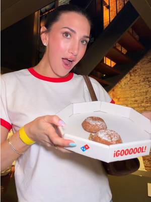 #ad Run don’t walk to @Domino’s for the new s’mores lava cake omg. Rewards members get it early!!