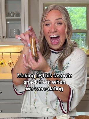 We’ve come a LONG way 😅 #shelbanddyl #oatmealcremepies #Recipe