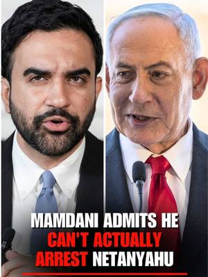 New York City Mayor Zohran Mamdani admits the city can't arrest Benjamin Netanyahu. Despite his campaign promise to have the Israeli prime minister arrested, Mamdani was forced to concede that New York City doesn't have legal authority to execute the International Criminal Court's arrest warrant. Mamdani instead called on the federal government to enforce the warrant if Netanyahu visits New York, while reiterating that he believes the Israeli leader should be "arrested and tried for his crimes." Netanyahu is expected to travel to New York in September for the United Nations General Assembly.