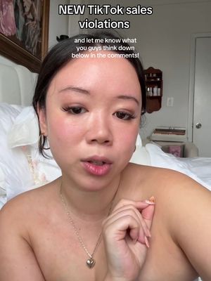 I previously got two violations so far in regards to sales and discounts and again I am not a BOF creator.  now they are rolling out even more rules and they apply to videos in the last the 90 days.  Both of those videos had value and was nearly a minute long. I did state the end date of the discount as well, but TikTok had stated that I posted the wrong discount # which wasn’t true. I had a screenshot to prove it was at the time of posting!  so while the claim is that they’re trying to target bottom with funnel craters. It seems like there are also plenty of craters who are also being given violations.  do you think it’s worth going back and deleting previous videos mentioning sales?  #titktok#titktokshopaffiliatem#ugccommunityi#ttsaffiliates#tiktokshoptipsm#ugccommunity
