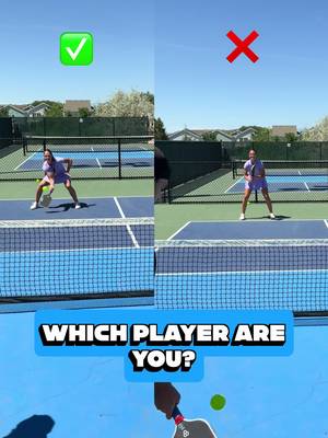 One of the biggest things I focus on when moving to the kitchen line is keeping my paddle in the ready position. A lot of players are so focused on getting to the NVZ line as fast as possible that they forget to prepare for the next shot. ✅ Left: I move forward under control, keep my paddle up, and split step as my opponent makes contact. That way, I’m balanced and ready if they speed the ball up. ❌ Right: I rush to the line, but my paddle drops to my side. If my opponent attacks before I can reset, I’m much less prepared to defend the shot. Getting to the kitchen line is important—but how you get there matters just as much. Take your time, keep your paddle up, and split step so you’re ready for whatever comes next. 💚 The goal isn’t just to reach the kitchen—it’s to arrive in a position to win the point. #Pickleball #PickleballTips #PickleballTraining #KitchenLine #ReadyPosition 