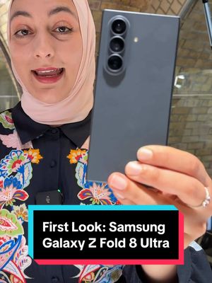 We’re taking a look at the $2,100 Samsung Galaxy Z Fold 8 Ultra, which looks a lot like the Z Fold 7 but with Flex Titanium technology which makes a thinner display with an even less visible crease, plus a few other nifty extras. CNET’s @Abrar Al-Heeti lets the story unfold. #allthingsmobile #samsung #zfold8ultra #galaxyunpacked #foldables 