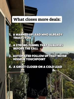 Most sales teams rely on cold closing, but pre-qualifying leads with automated funnels and warmed up traffic is what actually seals more deals. Go to the link in bio to learn how to scale your business 🔗 #BusinessScaling #PerformanceMarketing #AgencyGrowth #SalesAutomation #leadgeneration 