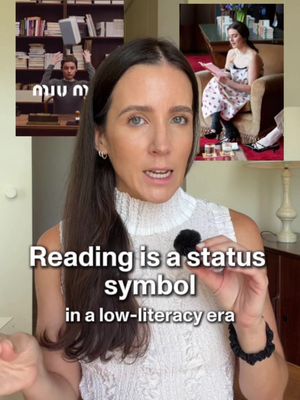 Why brands are using books in marketing as a marker of aspiration as reading and literacy rates decline #marketing #brandstrategy #sociology #statussymbols 