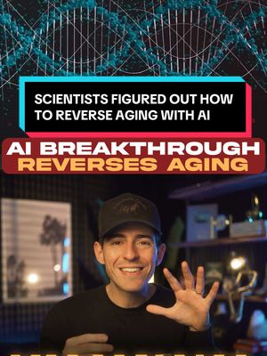 Scientists just figured out how to reverse aging with AI #ai #Tech #techtok #Science #longevity