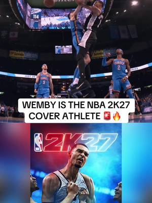 Wemby will be on the cover of NBA 2K27 Standard Edition 👽 (via @NBA 2K) #NBA #basketball #wemby #spurs #nba2k 