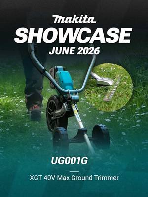 Cut back overgrowth before the mower goes to work with our XGT Ground Trimmer (UG001G) #outdoorpowertools #XGT #Makita