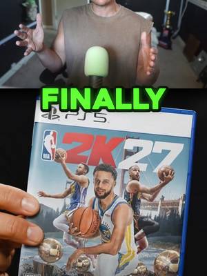 The NBA 2K27 cover athlete just got revealed! #gaming #nba2k 