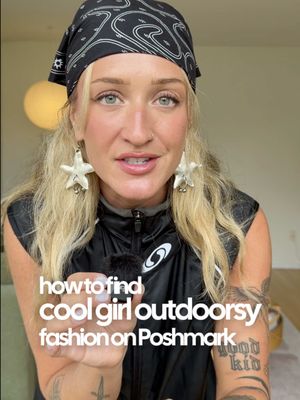 Hate to break it to you, but the coolest outdoorsy girls I know shop secondhand with @poshmark.ca  #poshmarkpartner #coolgirlaesthetic #hikingfashion 