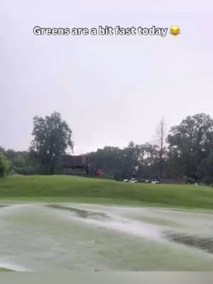 Greens are a little quick #golf #golfer #golfcourse