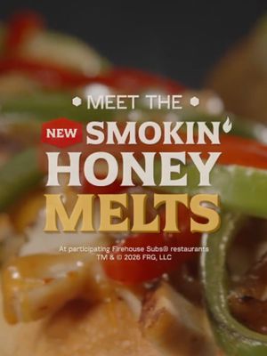 Lunch just got upgraded.  Grab one of the new Smokin’ Honey Melts. Loaded with grilled chicken or flame-seared prime rib and drizzled with honey chipotle sauce.  Here for a limited time only.