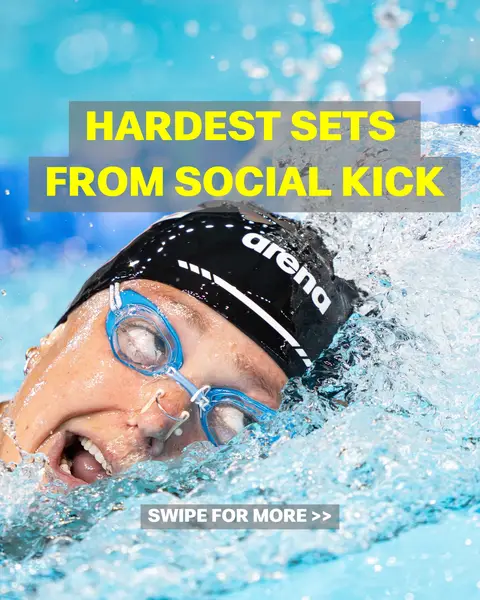 Do NOT show these to your coach.  From Simone Manuel’s return-to-the-pool grind to Rex Maurer’s 9k red-pace finish, these are the 7 most hardest sets ever broken down on the podcast. Tag a teammate you’d challenge to swim one of these! 👇👇👇
