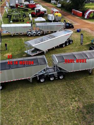 If you haven’t stopped by our booth yet, genuinely, what have you been doing?👀 #aginmotion #platinumtrailers #haulmore #farming 