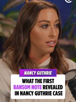 In our special episode on the Nancy Guthrie case 6 months after her abduction, @Briana Whitney sits down with @Ashley Flowers and reveals what both ransom notes said, what was told to her behind the scenes by authorities, and what credible new theory could explain how and why this abduction was carried out.  Available on video on Crime Junkie YouTube now 🎥 and available on audio on Apple and Spotify 🎧
