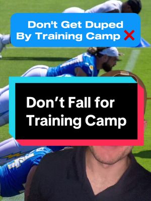 Getting too excited about a few highlight catches could ruin your season #nfltrainingcamp #fantasyfootballtips 