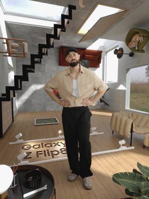The perfect angle is worth solving for. FlexCam helps you find it. 📸 Comment the most ridiculous place you've ever put your phone to get a shot 👀 #GalaxyZFlip8 #SamsungPartner #ExploreGalaxy @Samsung 