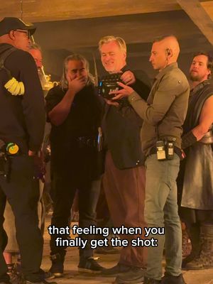 vibes on set after obliterating a room full of suitors 🫶 #theodyssey #christophernolan #mattdamon #odysseus 