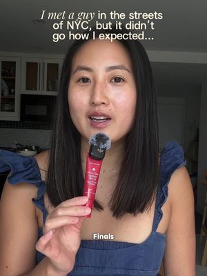 Part 3 of did I just meet my husband at the Knicks’ finals? So….what do we think? 🤔 Lip gloss from @Naturium from @Soko Glam 💋 . . . . #dating #dates #nycdating #nyc #storytime 