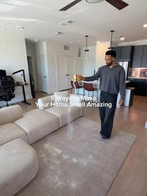 5 easy ways to keep you home smelling amazing 🍋🌱 #apartmenttherapy #CleanTok #cleaningtiktok #homecleaning #hometips 